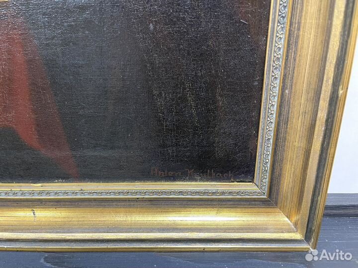 Антикварная картина 