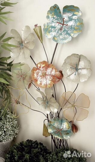Букет цветов панно