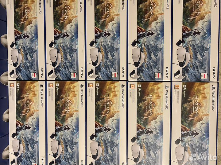 Sony playstation VR2 с игрой horizon (рус)