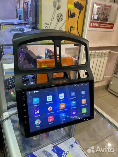 Магнитола android Hyundai Santa Fe 2000+
