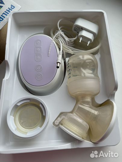 Молокоотсос + бутылочки