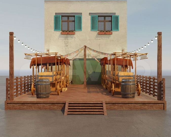 Торговая площадь, 15 м²
