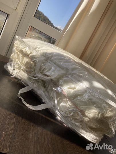 Комплект постельного с бортиками и балдахином