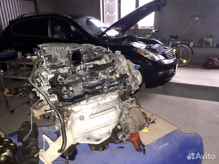Двигатель Infiniti M35 VQ35HR двс Murano VQ35DE
