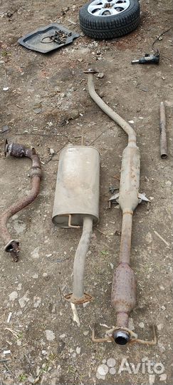 Глушитель byd f3(седан)