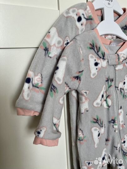 Флисовый комбинезон