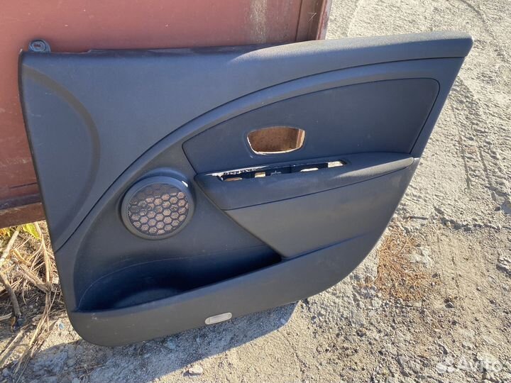 Обшивка двери передняя правая renault fluence