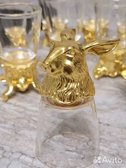 Набор рюмки перевертыши новый 12 штук