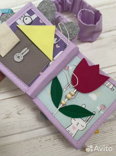 Книжка игрушка из фетра