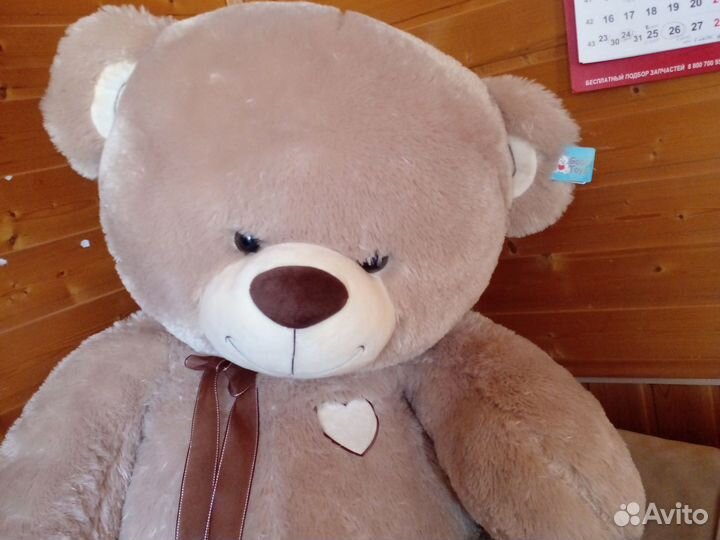 Плюшевый медведь новый