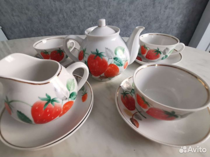 Чайный сервиз Песочное, Лфз СССР