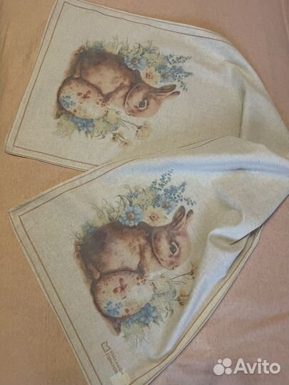 Дорожка на стол лен