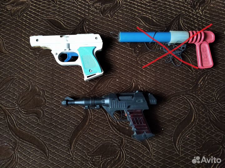 Пистолет водяной Пистолет с пульками СССР Игрушки