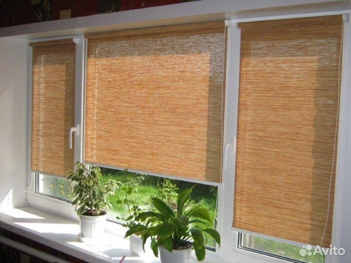 Рулонные шторы день ночь