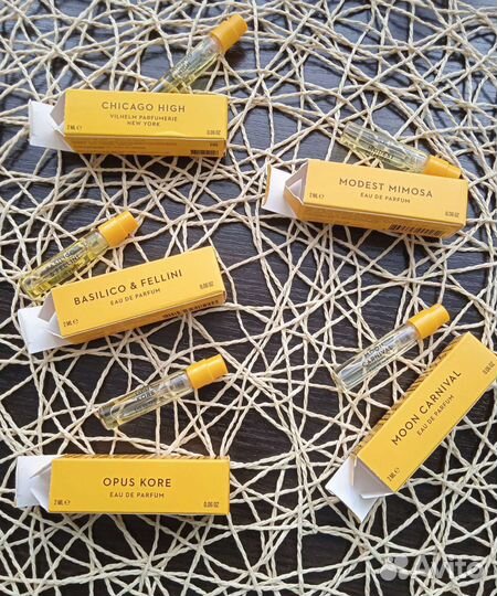 Набор ароматов нишевой парфюмерии Vilhelm