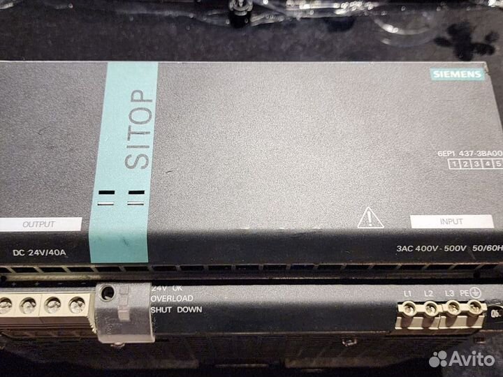 Б П 3 фазы Siemens sitop modular 40A 24V
