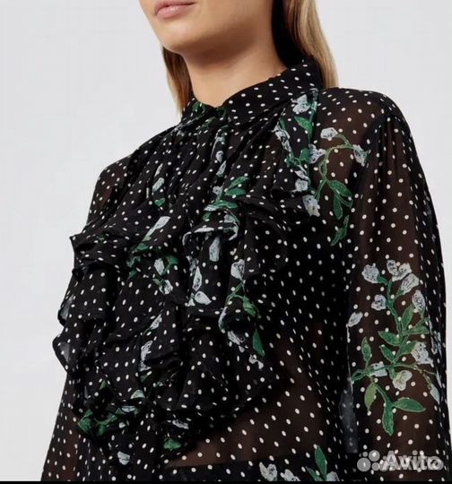 Ganni новые брюки+блуза