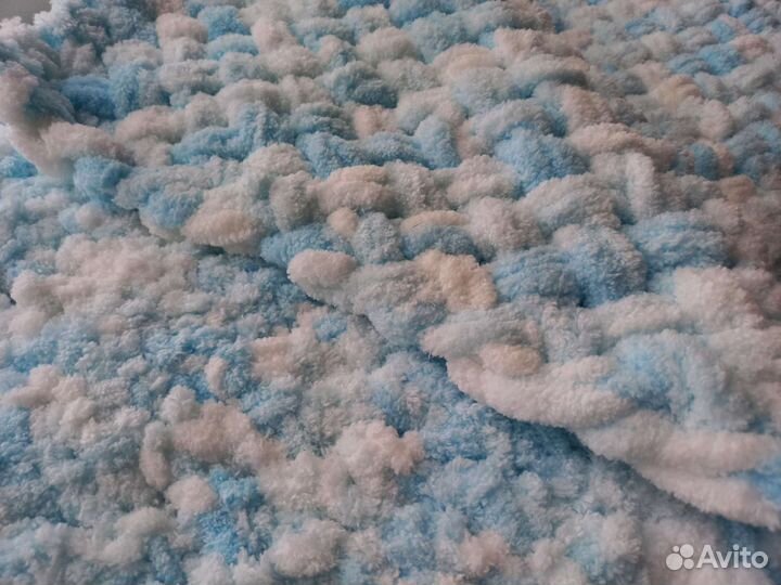 Плед детский вязаный