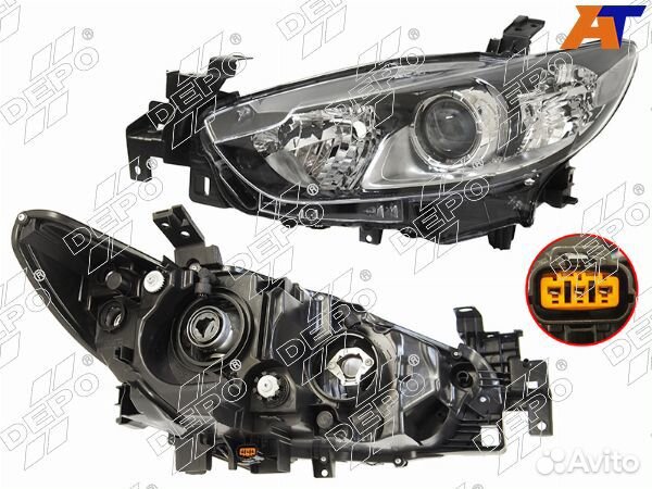 Фара mazda mazda6