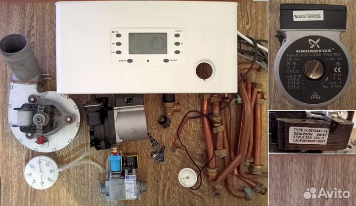 Запчасти для котла Electrolux GCB 24 Basic X Fi