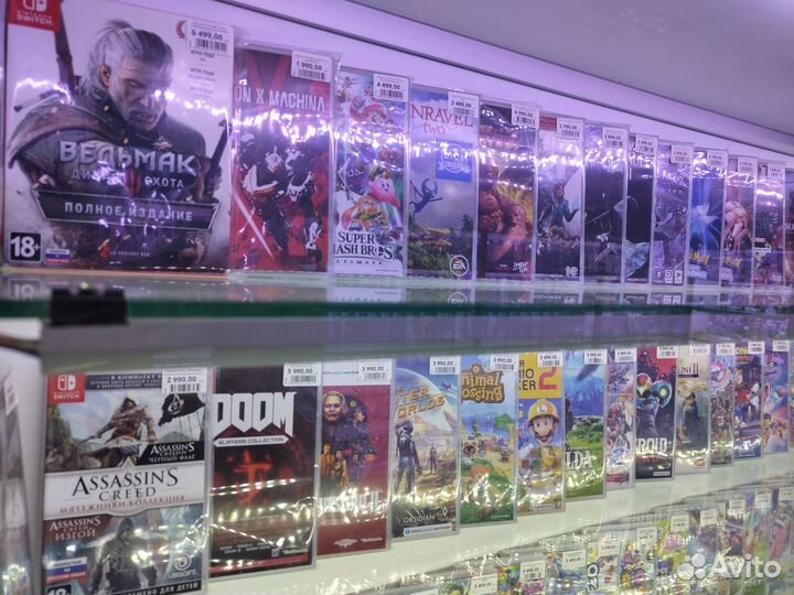 Большой Выбор Б/У Игр для Nintendo Switch