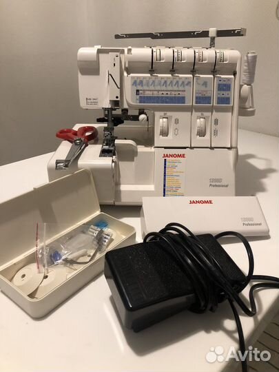 Коверлок janome 1200D Professional