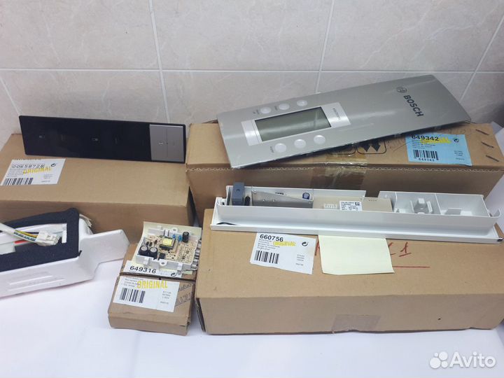 Запчасти для холодильников Bosch,Siemens, Neff,Gag