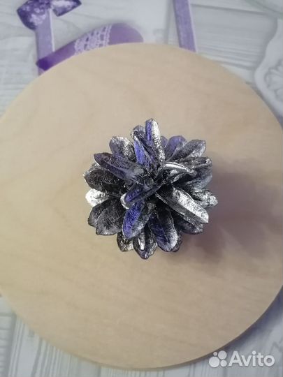 Елечная игрушка шишка