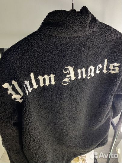 Куртка palm angels двухсторонняя барашек