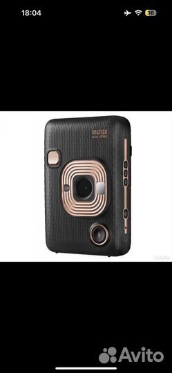 Фотокамера мгновенной печати Instax Mini LiPlay