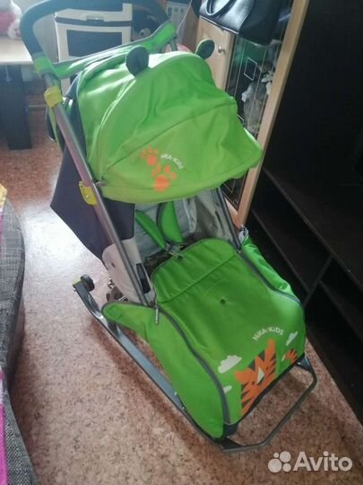 Коляска санки