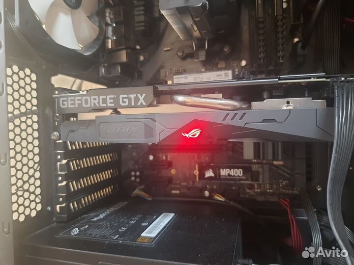 Ледяная Asus rog strix 1660 super