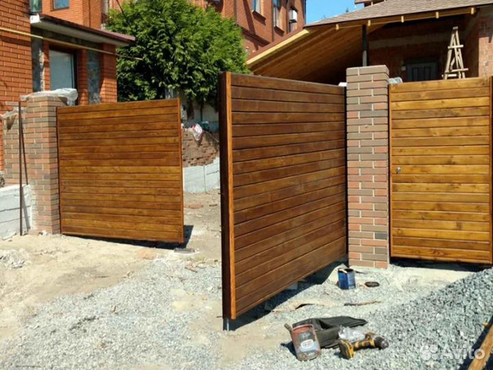 Ворота распашные