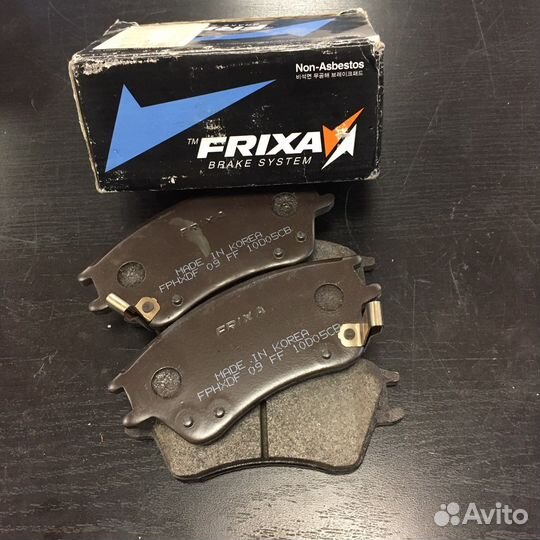 Колодки тормозные hyundai elantra (XD) 00-06 перед