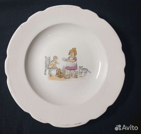 Ссср, редкость, фарфор, агитация, тарелки