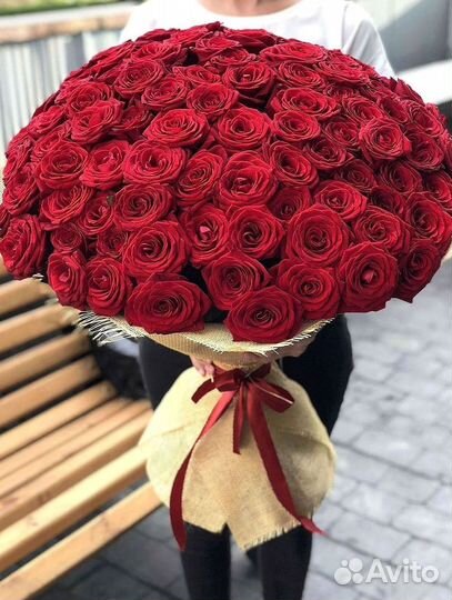 Высокие розы 150 160 170 180 190см доставка Москва