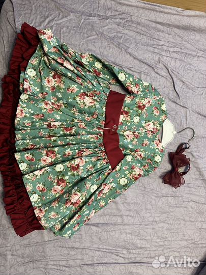 Праздничное повтье для девочки 92-98