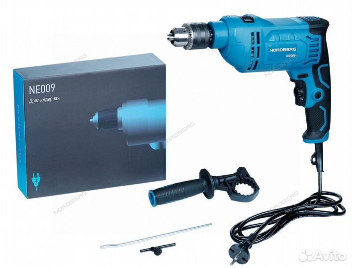 Дрель ударная 13 мм, 910Вт nordberg NE009
