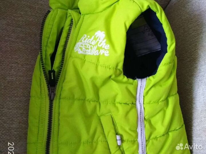 Жилетка для мальчика рост 80