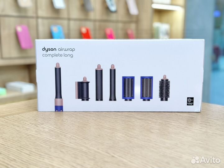 Новинка Dyson HS05 Long Blush Blue + расческа