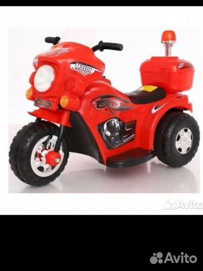 Мотоцикл детский электрический
