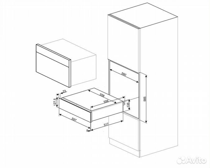 Подогреватель посуды Smeg cprt115G