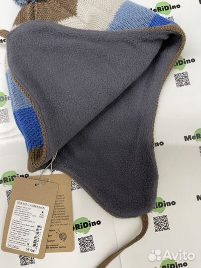 Шапка на флисе 54-56