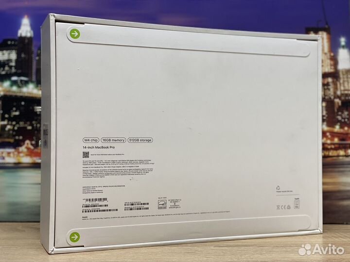 MacBook Pro 14 M4 16GB 512GB Space Black