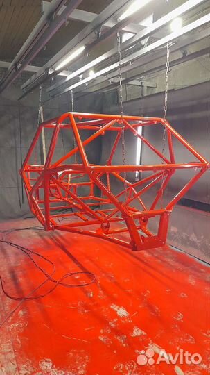 Порошковая покраска, 6ти метровая печь