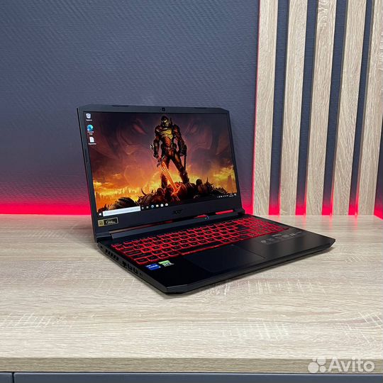 Игровой ноутбук Acer i5 11th, RTX 3050 - Гарантия