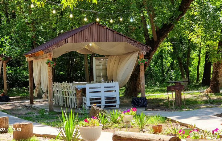 Аренда беседки с мангалом