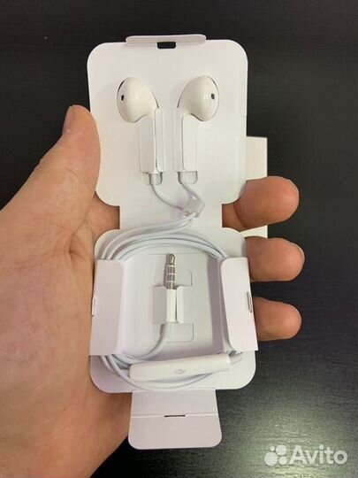 Наушники earpods проводные 3.5 iPhone/Samsung