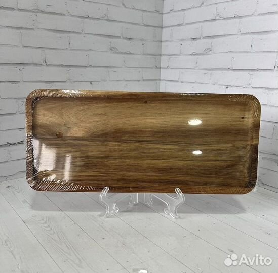 Блюдо прямоугольное Дуб