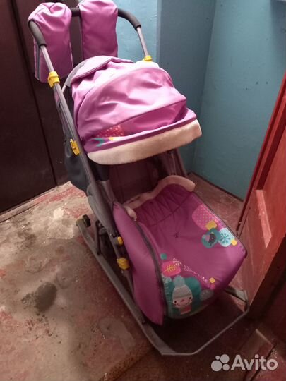 Санки коляска